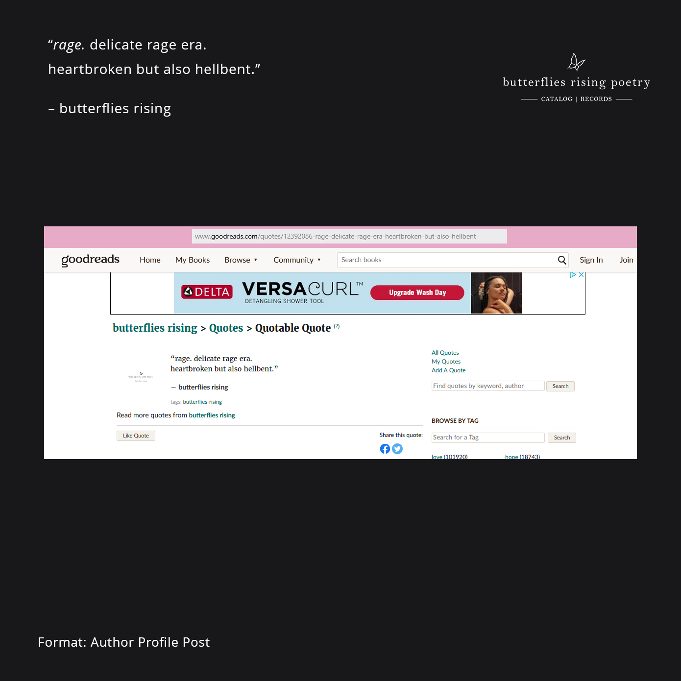 delicate rage era. heartbroken but also hellbent.