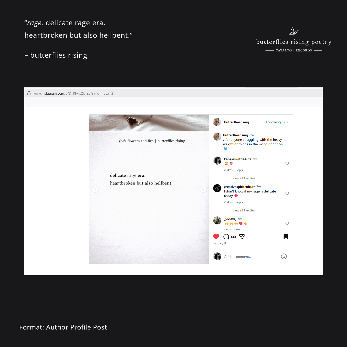 rage. delicate rage era. heartbroken but also hellbent.