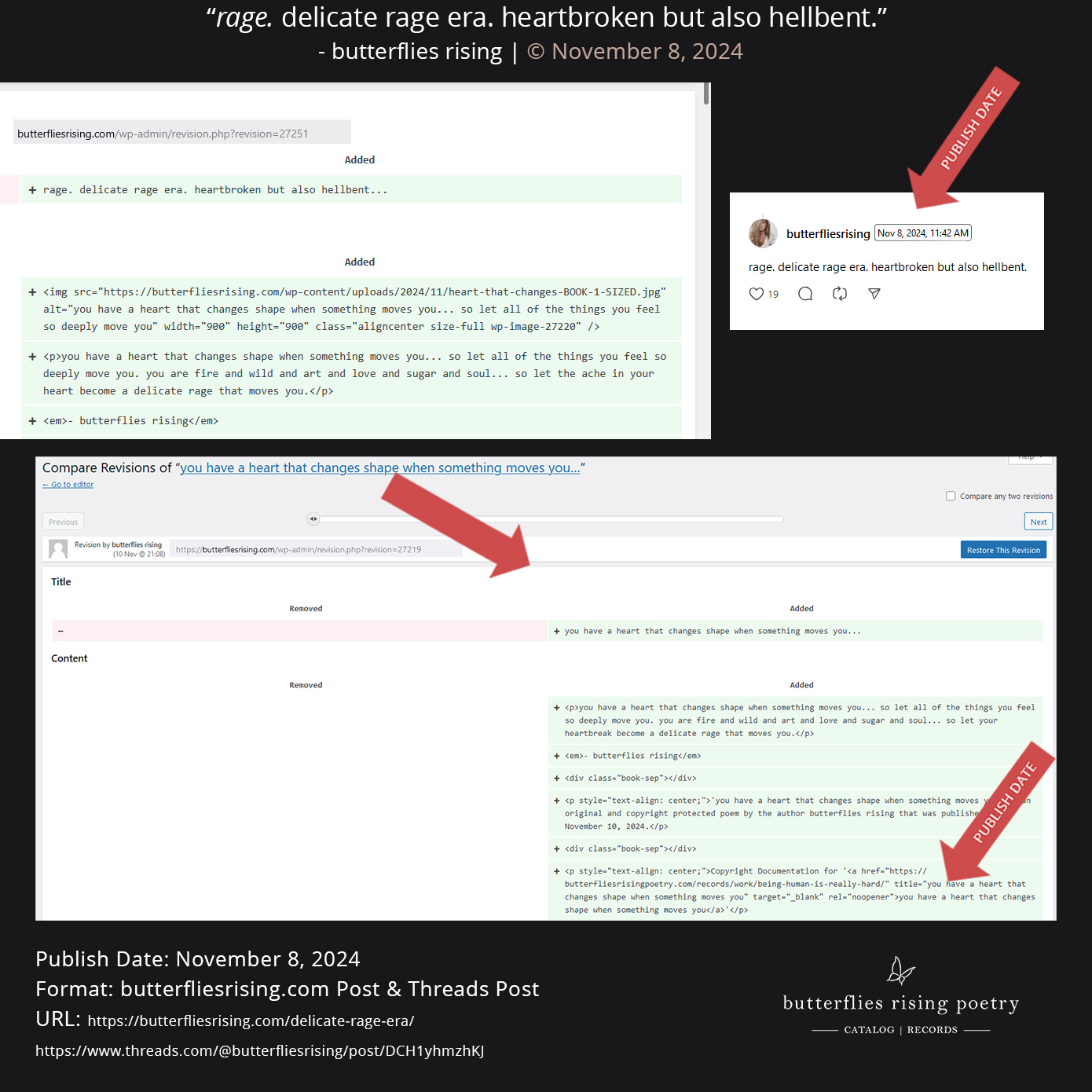 delicate rage era. heartbroken but also hellbent.