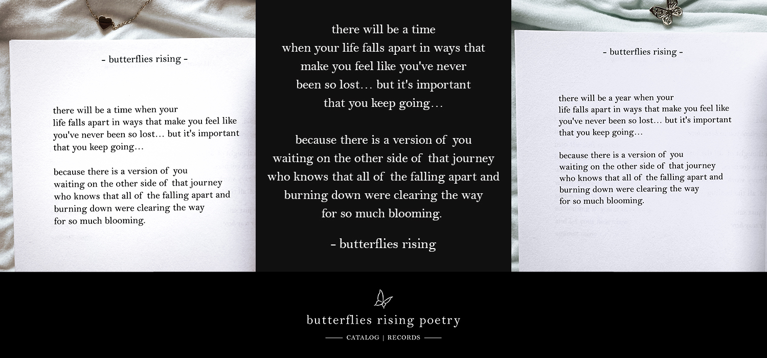 there will be a year when your life falls apart in ways that make you feel like you've never been so lost